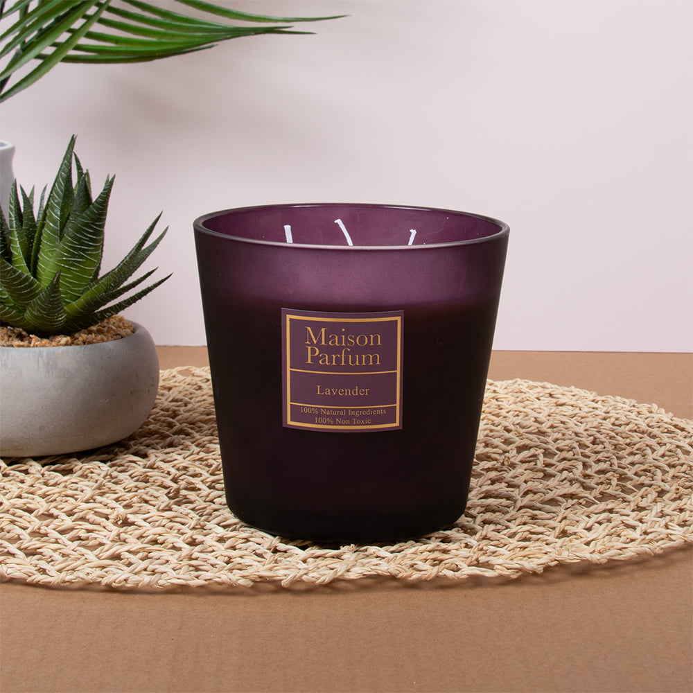 Maison Parfum 100% Natural Candle - Lavender