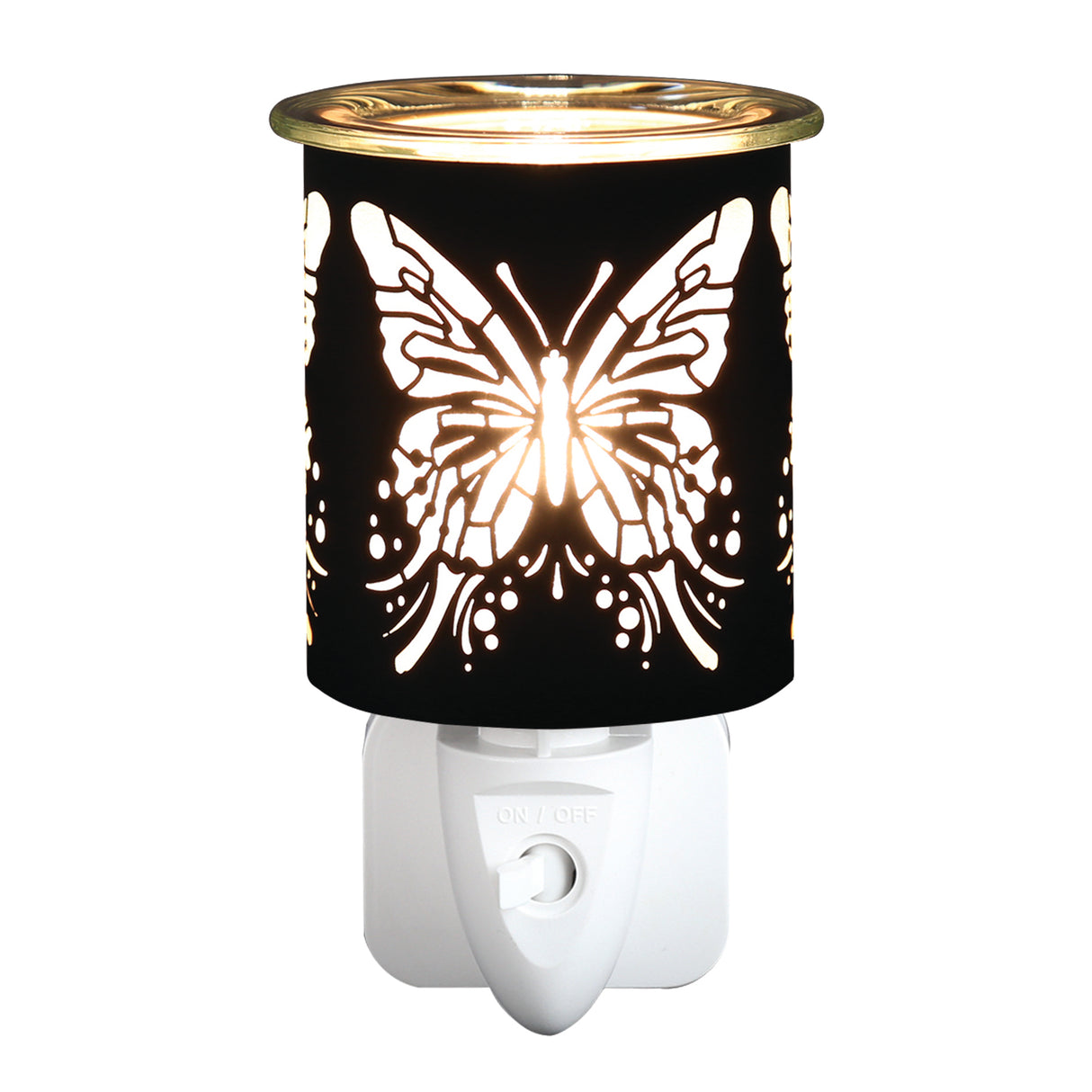 Aroma Electric Wax Melt Burner Plug In Butterfly Design - Various Colours