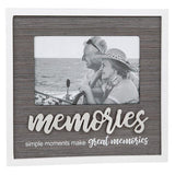 Stylish Script Photo Frame 6x4" - Memories