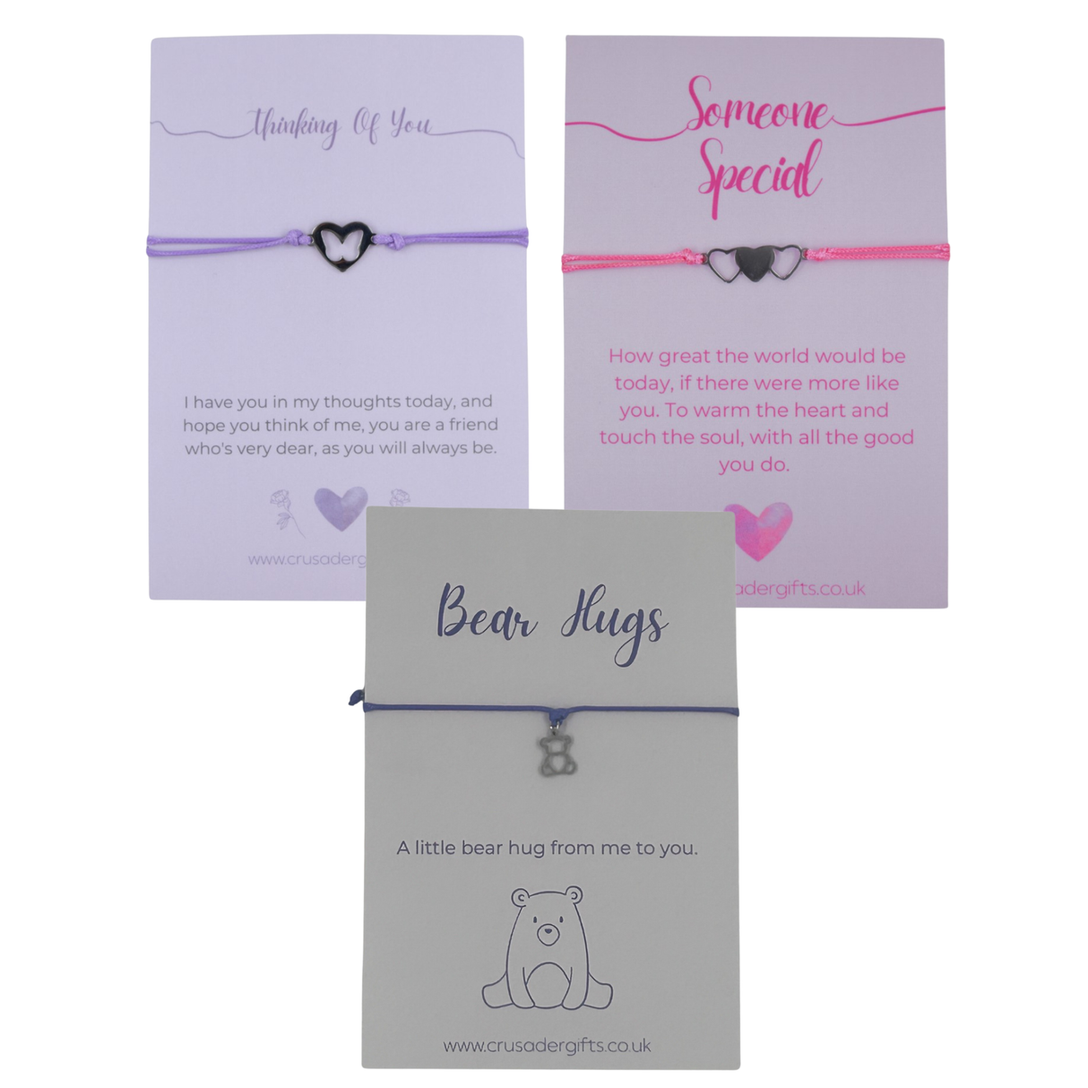 Woodside Home Living Keepsake Letterbox Bracelet - Sentiment Collection