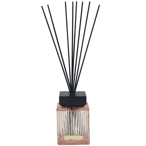 Maison Parfum Square Ribbed Glass Reed Diffuser 1 Litre - Coco