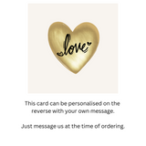 Love White & Gold Wedding Anniversary Fragrance Gift Box Treat Box	