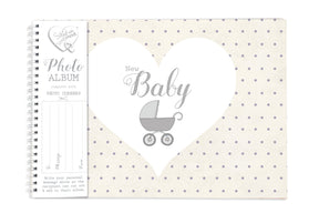 Photo album, new baby design