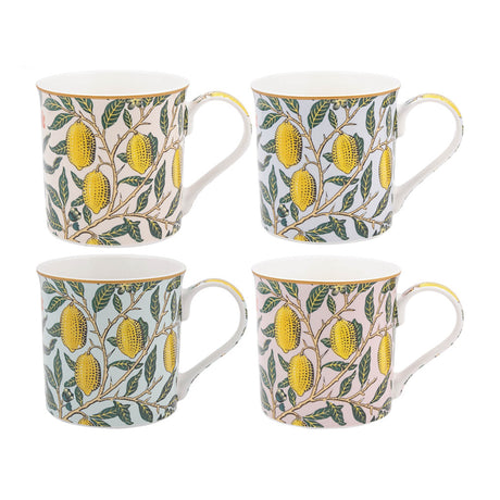 William Morris 4 Mug Gift Set - Fruits