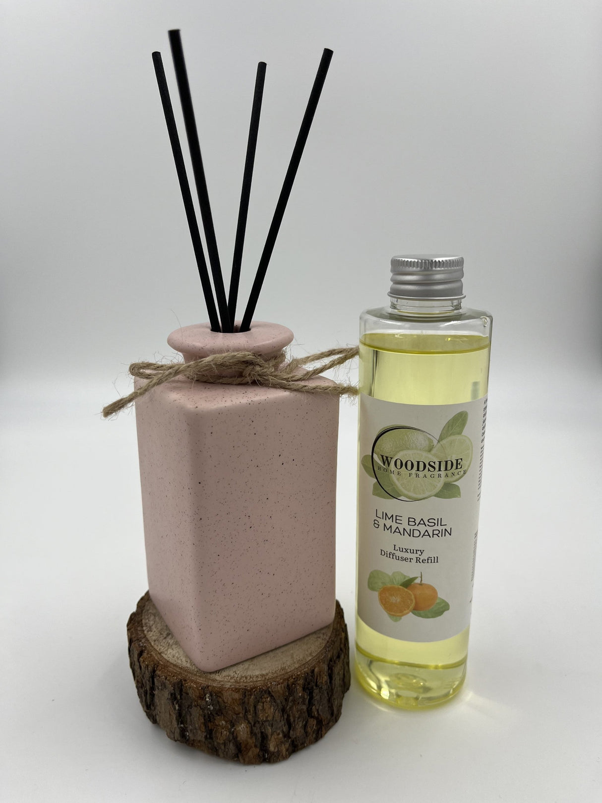 Woodside Home Living Pastel Reed Diffuser Vases & Fragrance Refill