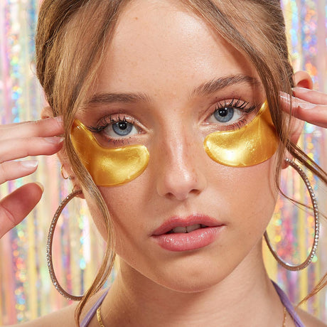 Bubble T Hydrogel Under Eye Patches for Hydration - Collagen & Green Tea