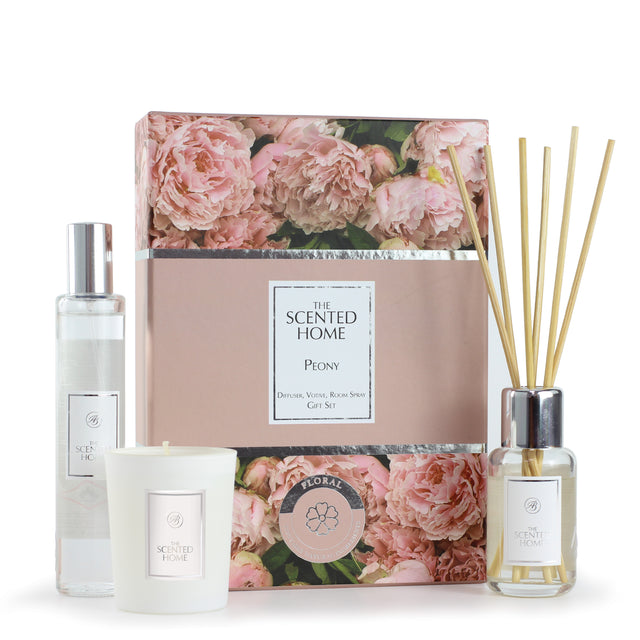 Ashleigh & Burwood Scented Home Fragrance Gift Set - Peony