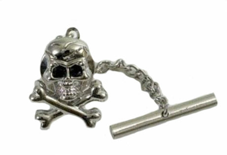 Skull & Crossbones Tie Pin