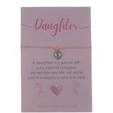 Woodside Home Living - Daughter Keepsake Letterbox Bracelet 