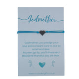 Woodside Home Living - Godmother Keepsake Letterbox Bracelet 