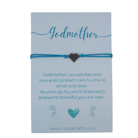 Woodside Home Living - Godmother Keepsake Letterbox Bracelet 