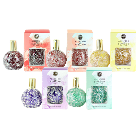 Ashleigh & Burwood Life in Bloom Premium Mosaic Fragrance Lamp - Various Colours
