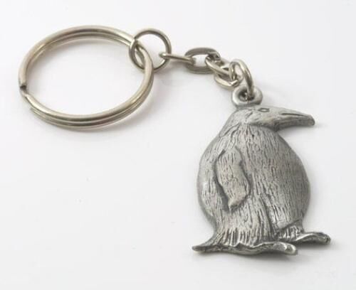 English Pewter Penguin Keyring