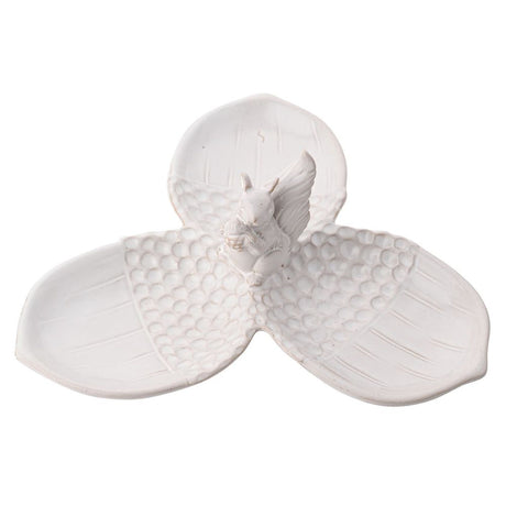 Country Living Acorn & Squirrel Triple Dish Serving Plate