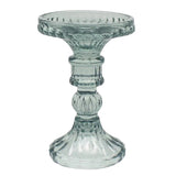Green Glass Candle Holders (cm) - Various Sets