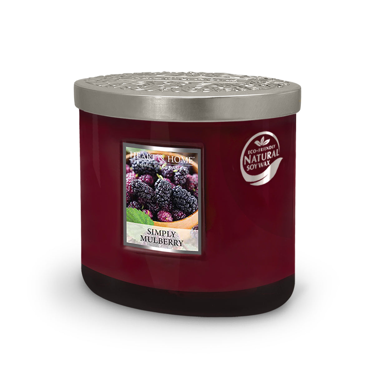Heart & Home 2 Wick Ellipse Candle - Various Fragrances