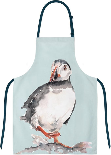 Meg Hawkins Cotton Apron - Puffin