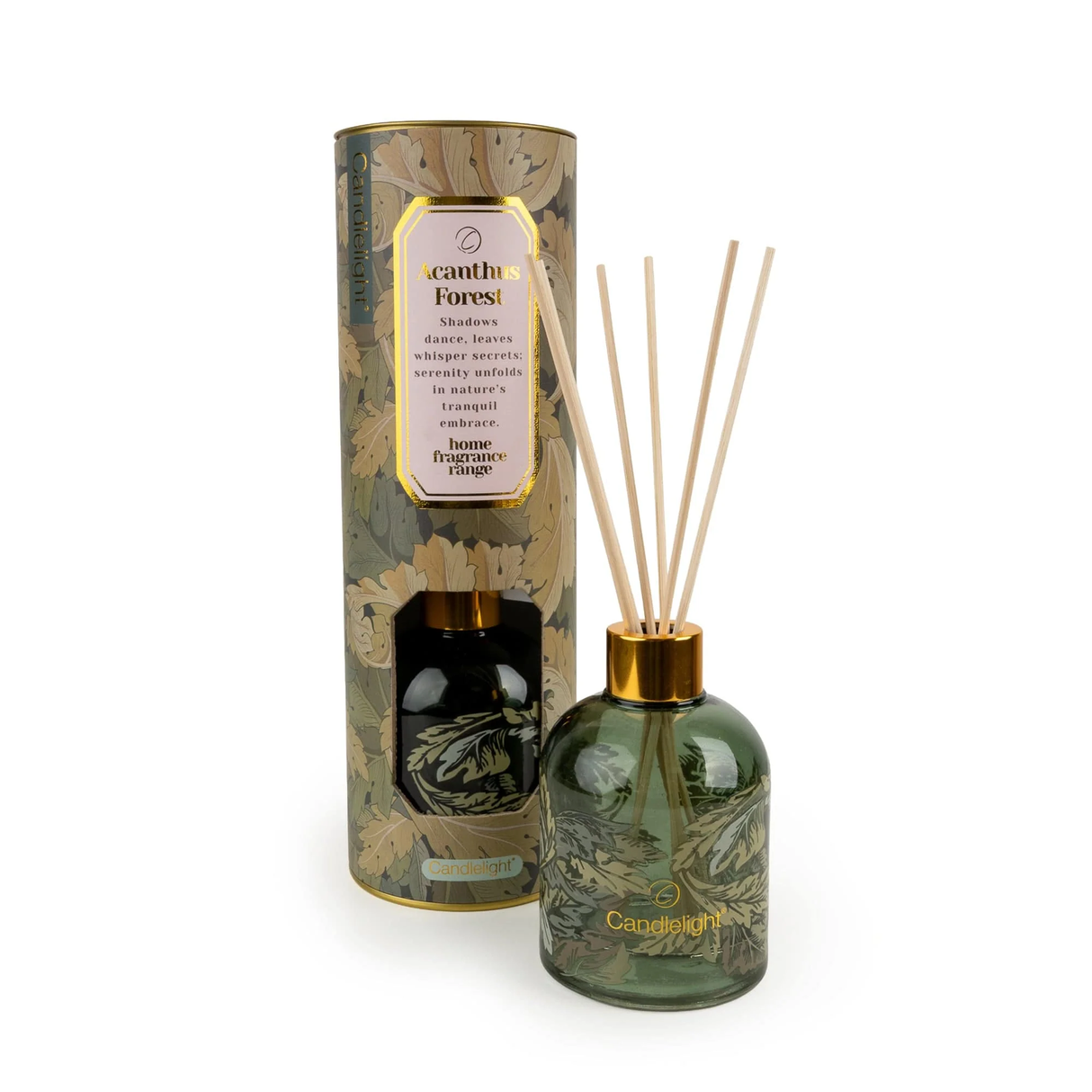Candlelight 200ml Reed Diffuser - Vintage Collection - Acanthus Forest