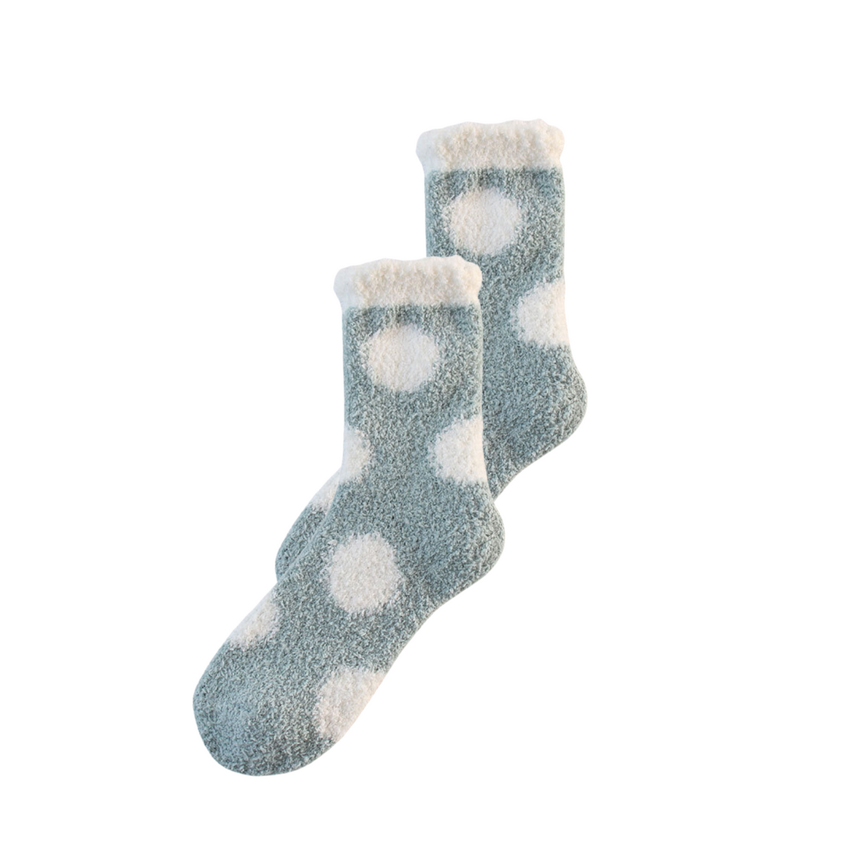 pale green cosy socks 