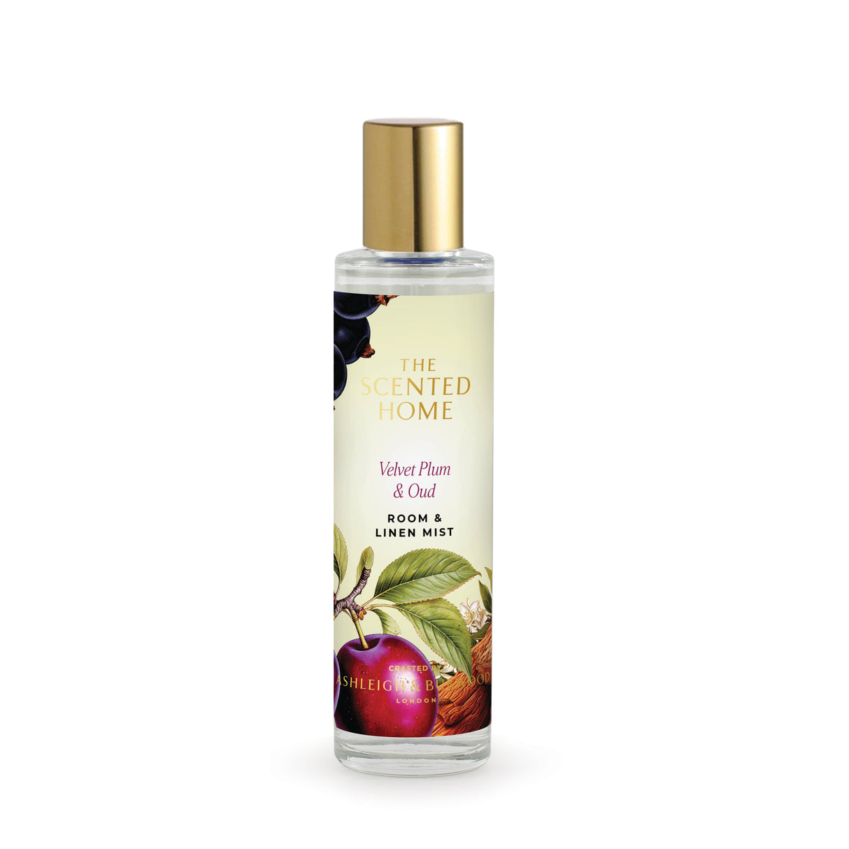 Ashleigh & Burwood New Scented Home Room & Linen Spray 100ml - Velvet Plum & Oud