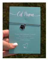 Woodside Home Living - Cat Mama Keepsake Letterbox Bracelet 