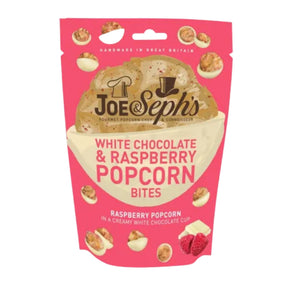 Joe & Seph's Popcorn Bites Impulse Pack 27g - White Chocolate & Raspberry