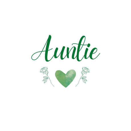 Personalised Custom Heart & Flowers Design Mugs - Green
