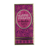 Luxury Milk Chocolate Greetings Bar - Granddaughter