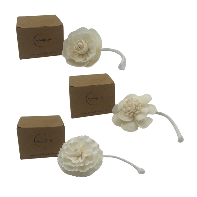 Woodside Home Living Flower Reed Diffuser Wick - Various Flowers