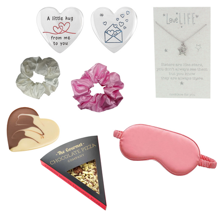 Sister - Sending Hugs Crunchy Munchy Letterbox Treat Gift Box