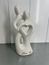 Love is Life Porcelain Cake Topper/Figurine