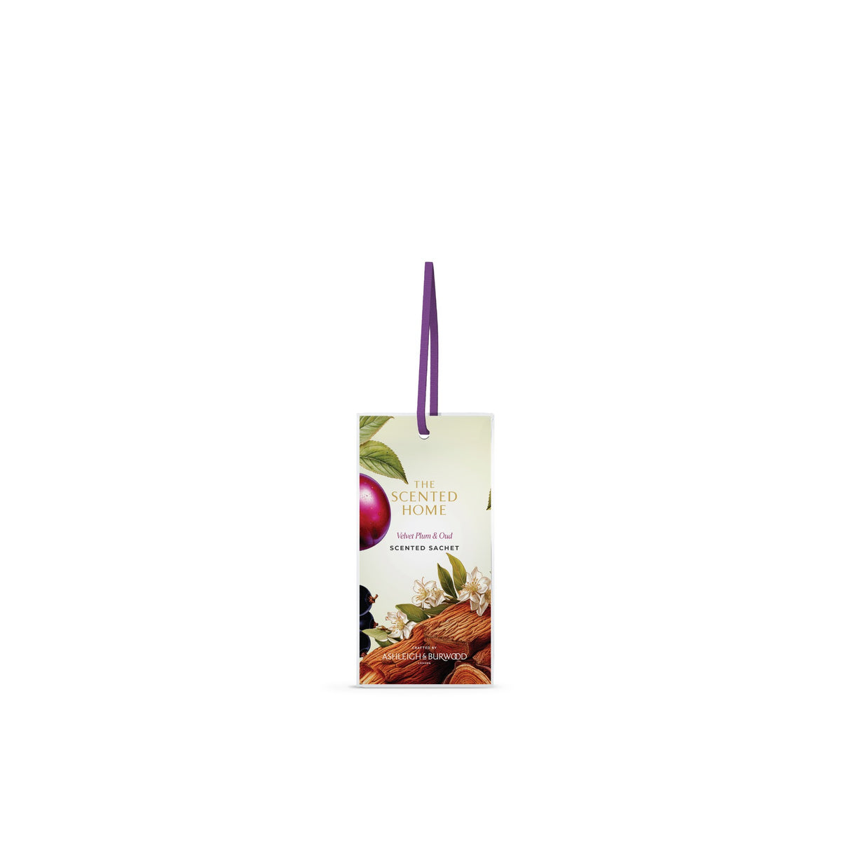 Ashleigh & Burwood New Scented Home Sachet - Velvet Plum & Oud