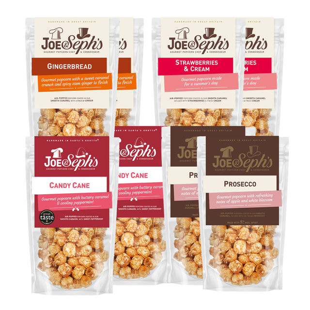 Joe & Seph's Popcorn Variety Multi Snack Packs 30g