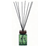 Christmas Square Cut Glass Reed Diffuser 1 Litre - Various Colours