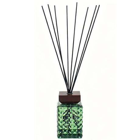 Christmas Square Cut Glass Reed Diffuser 1 Litre - Various Colours