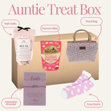 Auntie Pink Infinity Heart - Bath Salts & Keepsake Treat Box