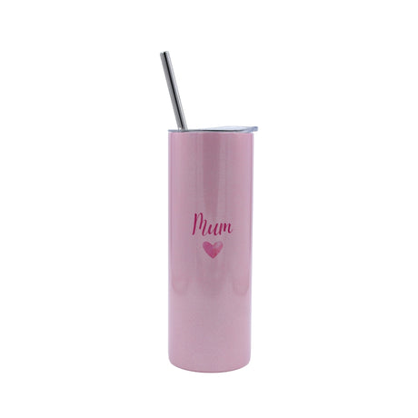Pink Stainless Steel Drink Bottle Women - Personalised Name / Custom Text