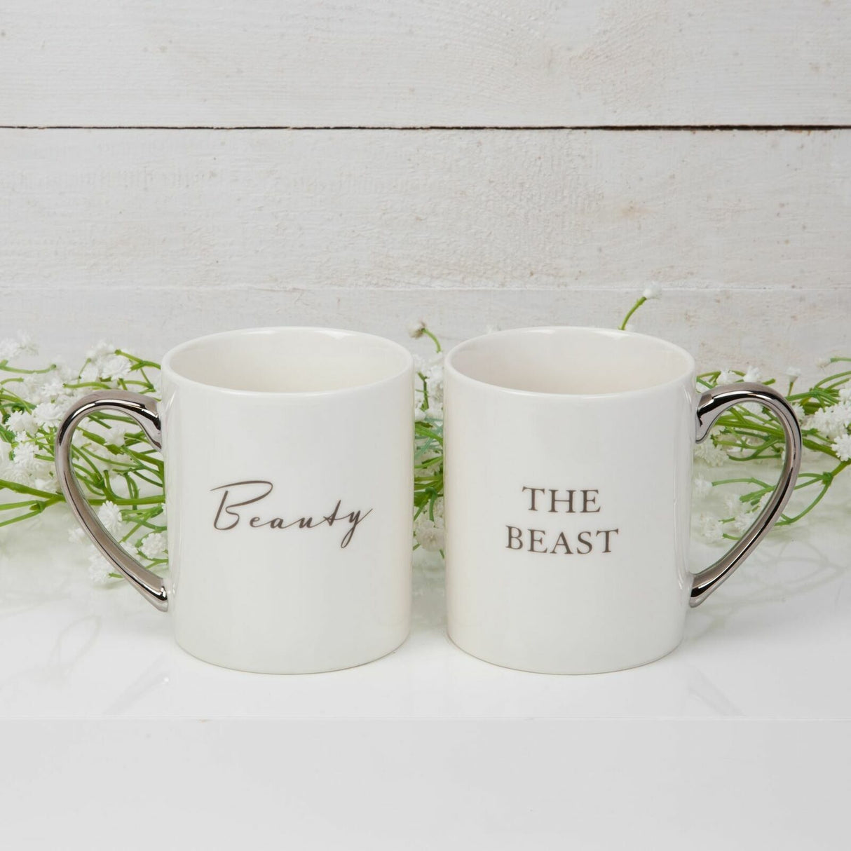 Amore Set of 2 Mugs Gift Set - Beauty & The Beast
