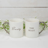 Amore Set of 2 Mugs Gift Set - Beauty & The Beast