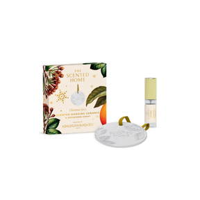 Ashleigh & Burwood Scented Home Hanging Ceramic & Refresher Spray - Christmas Spice