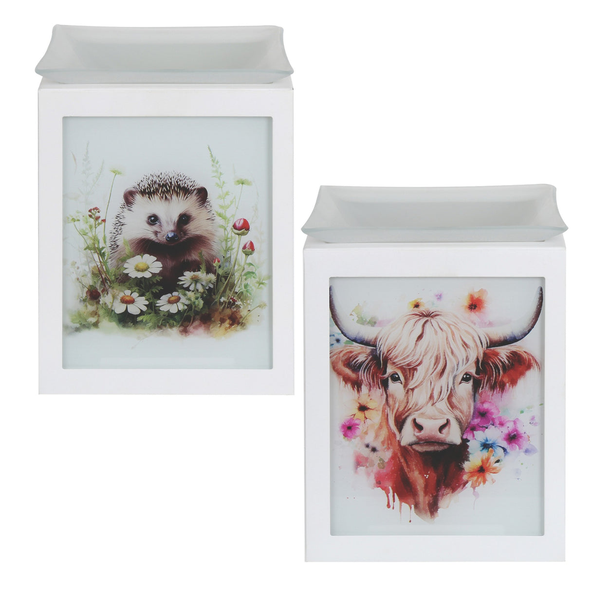 Aroma Electric Square Wax Melter - Hedgehog or Highland Cow