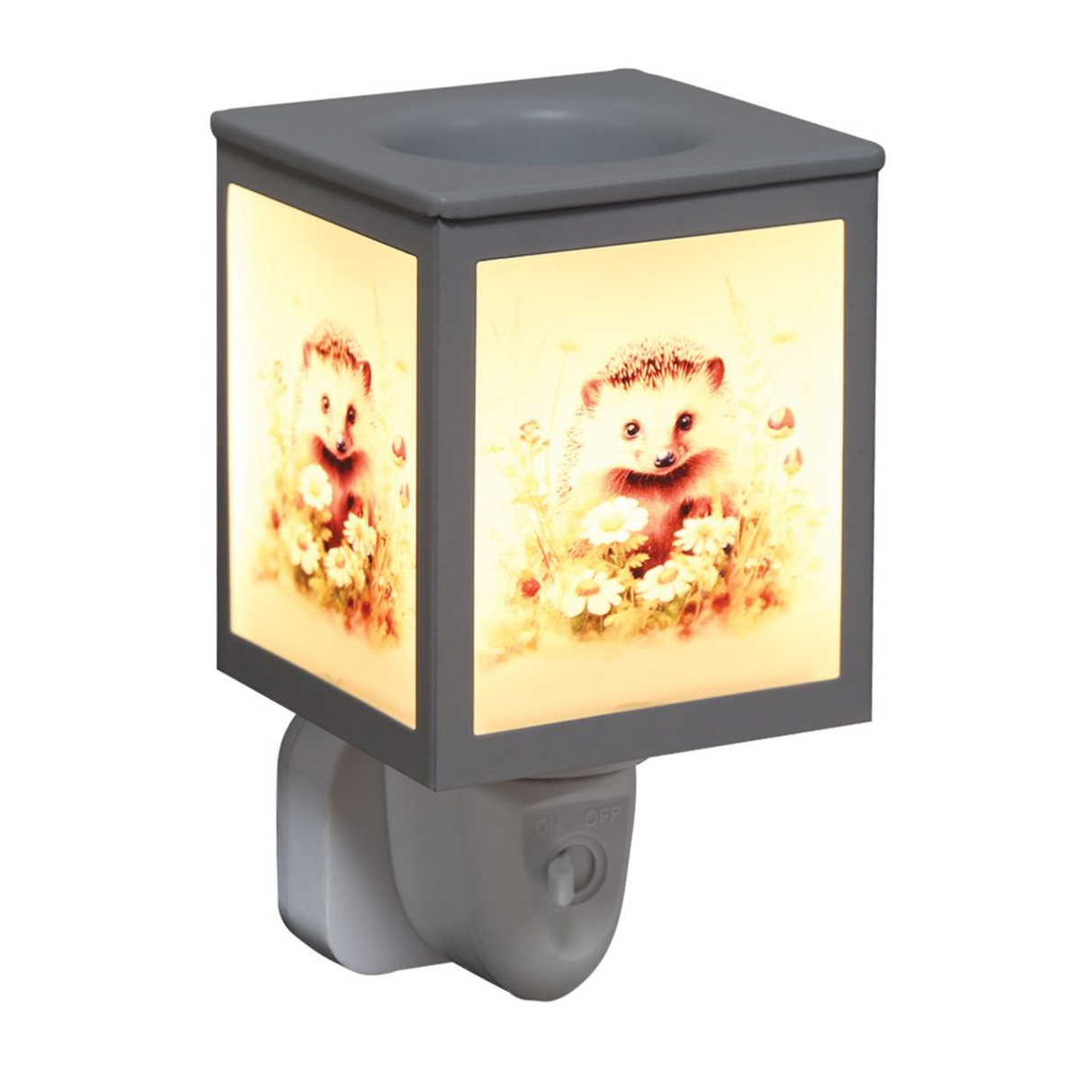 Aroma Square Plug In Wax Melter - Hedgehog