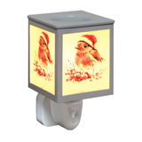 Christmas Aroma Electric Plug In Wax Melter - Christmas Robin
