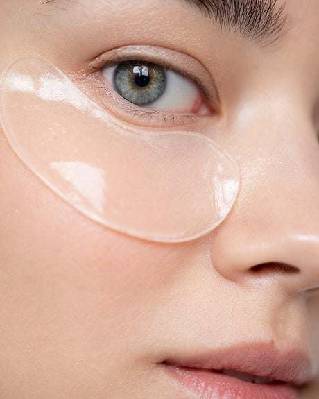 Bubble T Hydrogel Under Eye Patches for Dry Skin - Aloe Vera & Green Tea