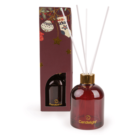 Candlelight 200ml Reed Diffuser - Christmas Stockings & Baubles
