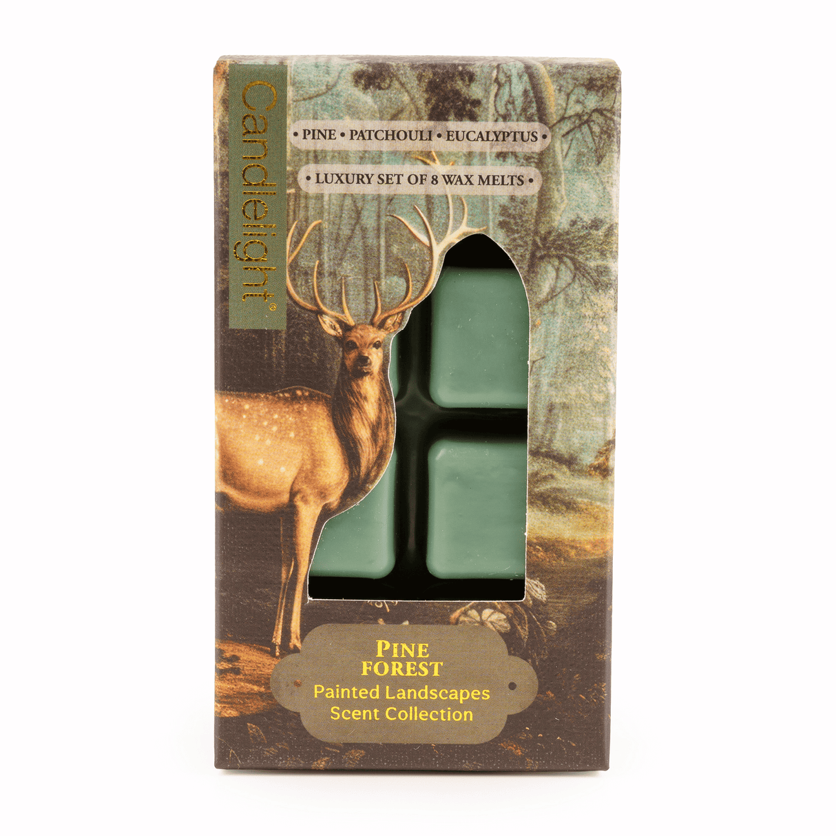 Candlelight 8 Pack Wax Melts - Pine Forest