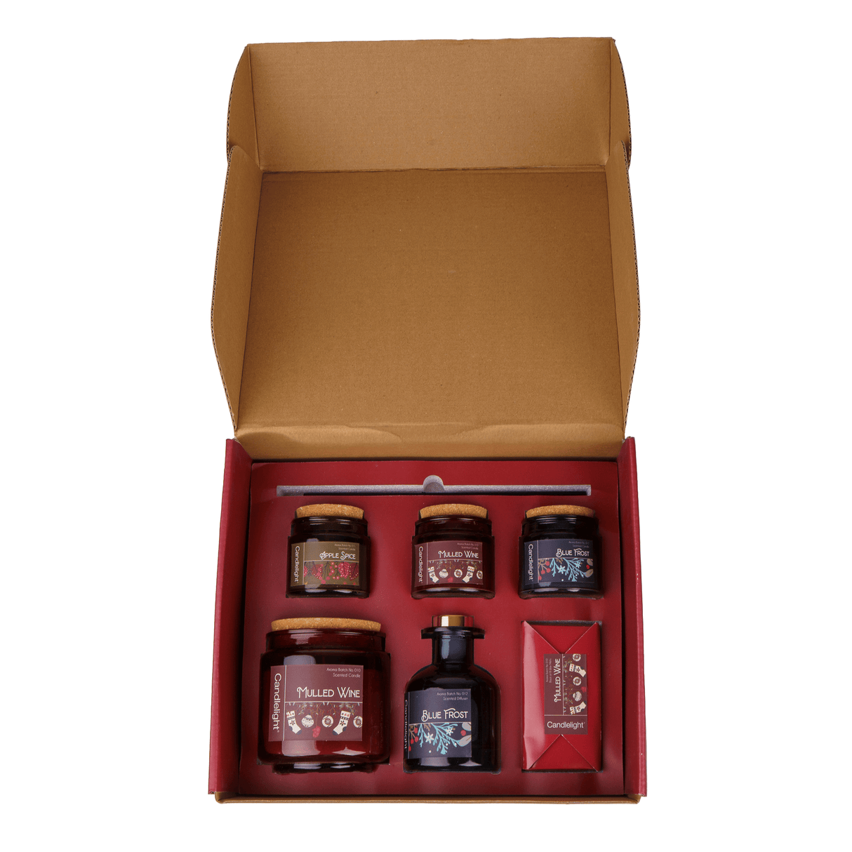Candlelight Candle & Diffuser Gift Set - Festive Florals