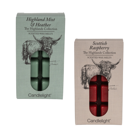 Candlelight Highland Cow 8 Pack Wax Melts - Various Fragrances