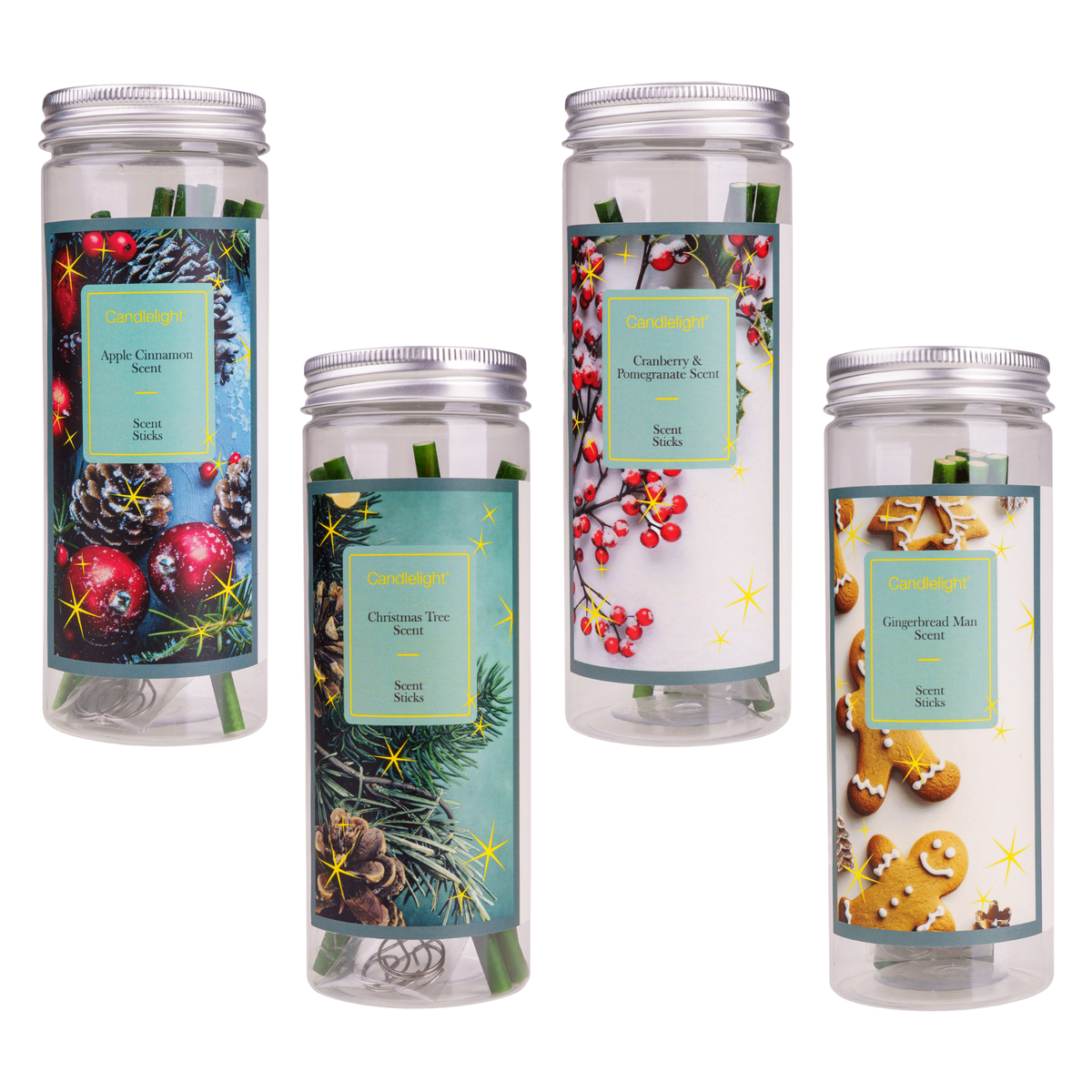 Candlelight Christmas Scented Sticks - Various Fragrances
