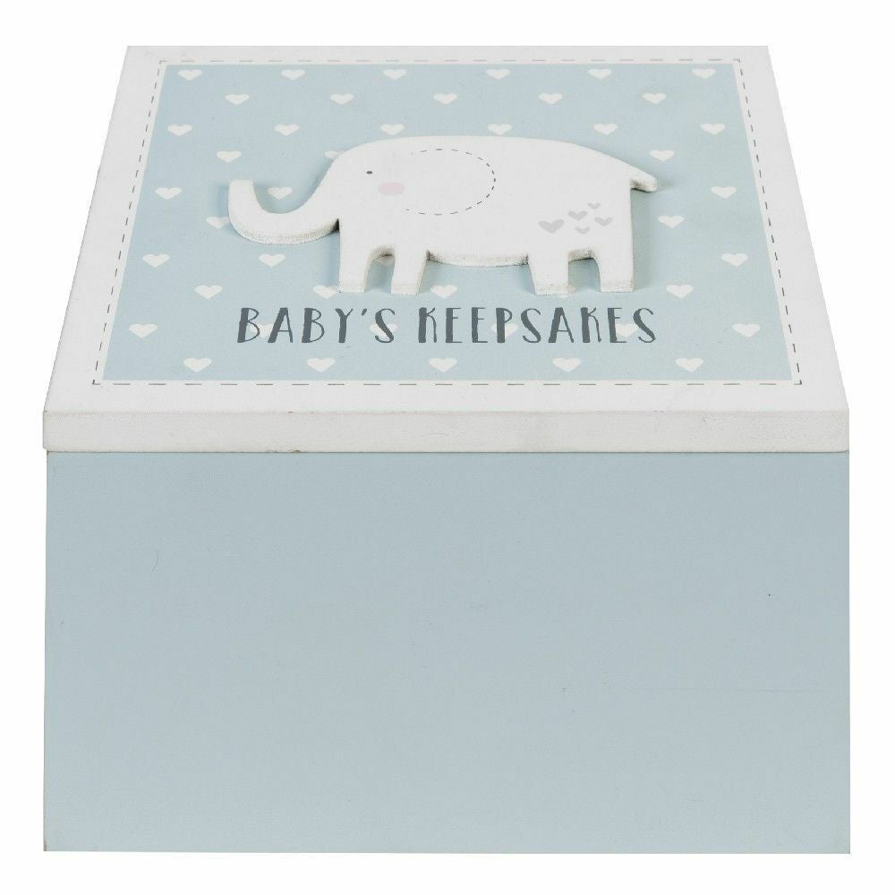 Petit Cheri Baby Keepsake Box Gift - Various Colours Available  in Pink or Blue